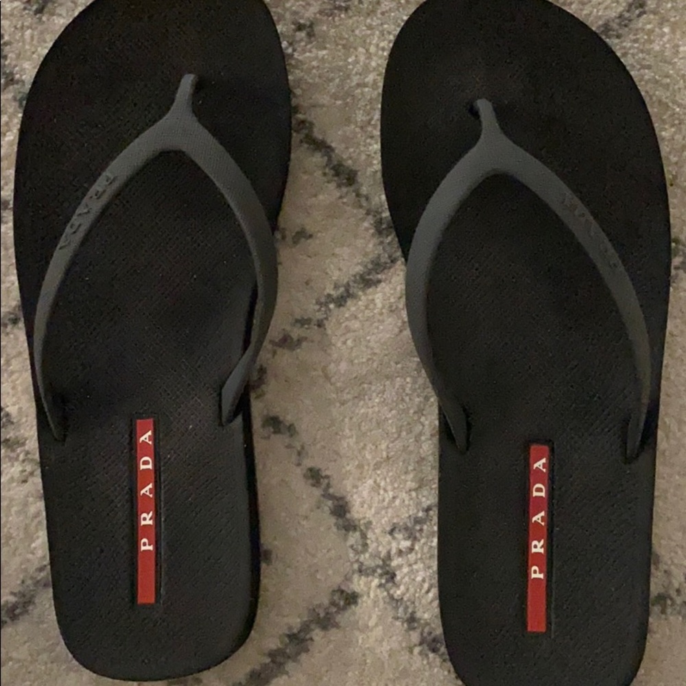 Prada Flip Flops